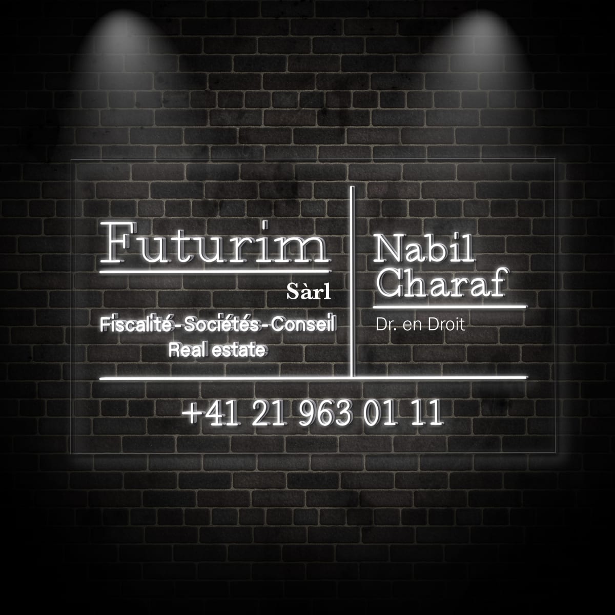 Neon "Futurim"