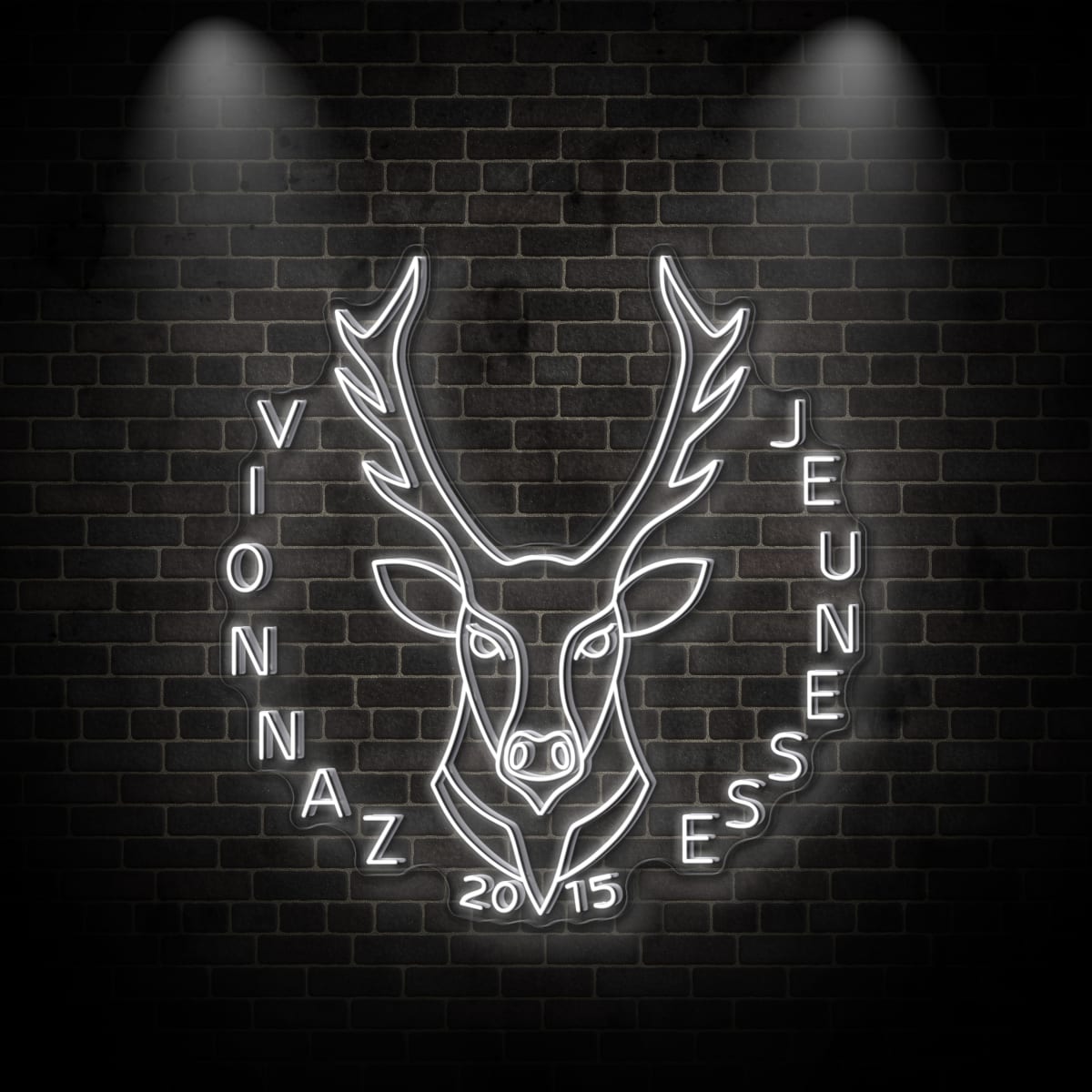 Neon ""deer""