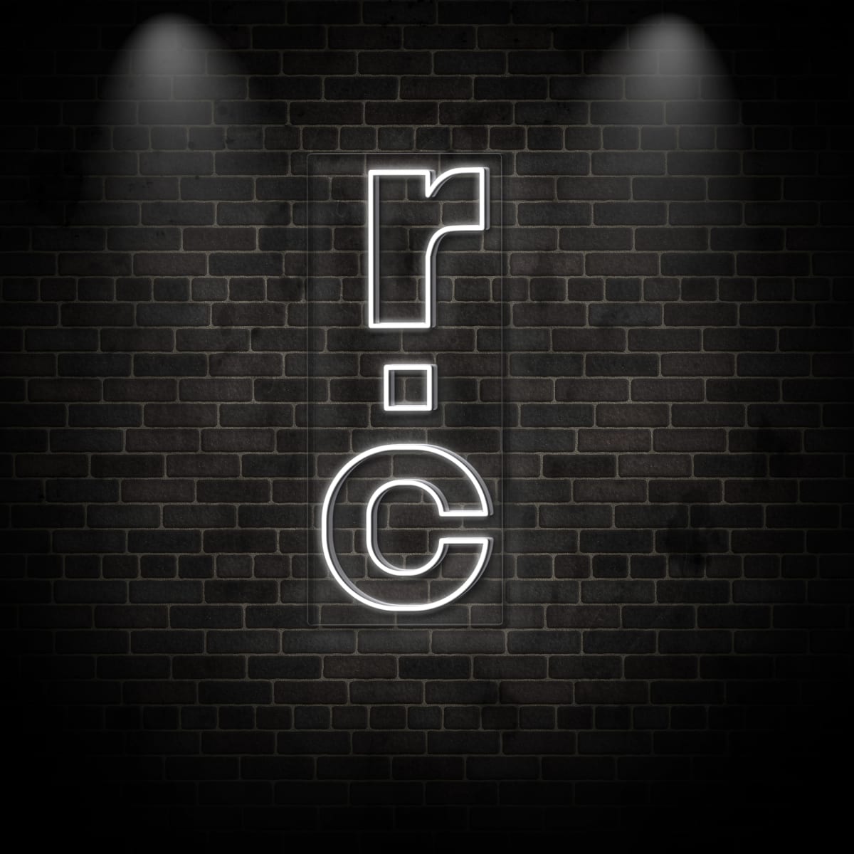 Neon "r.c"