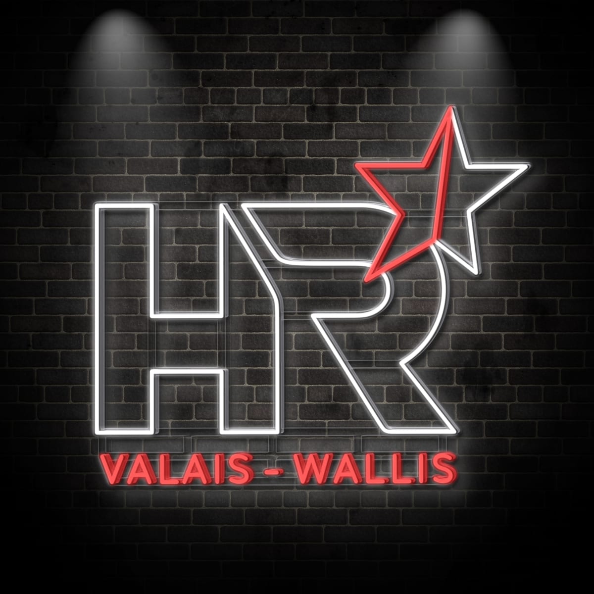 Neon "HR"