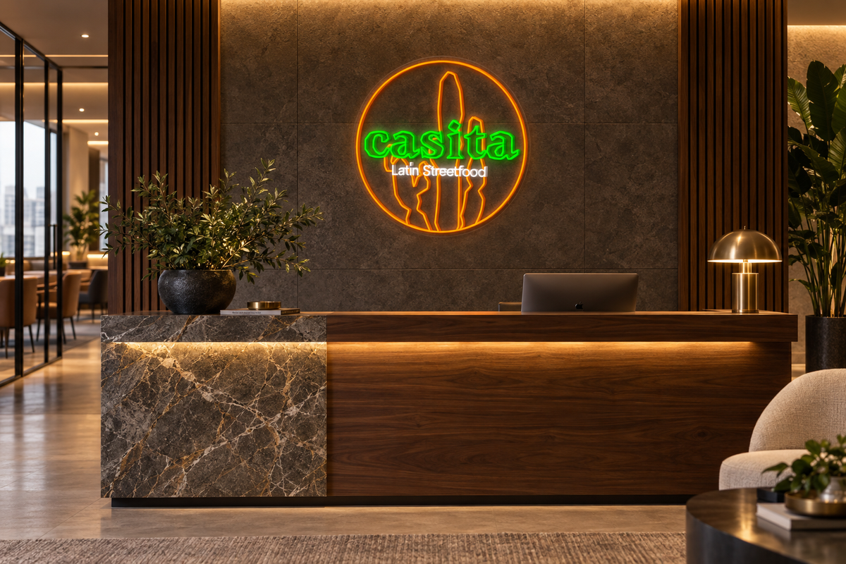 Neon showcase — Office