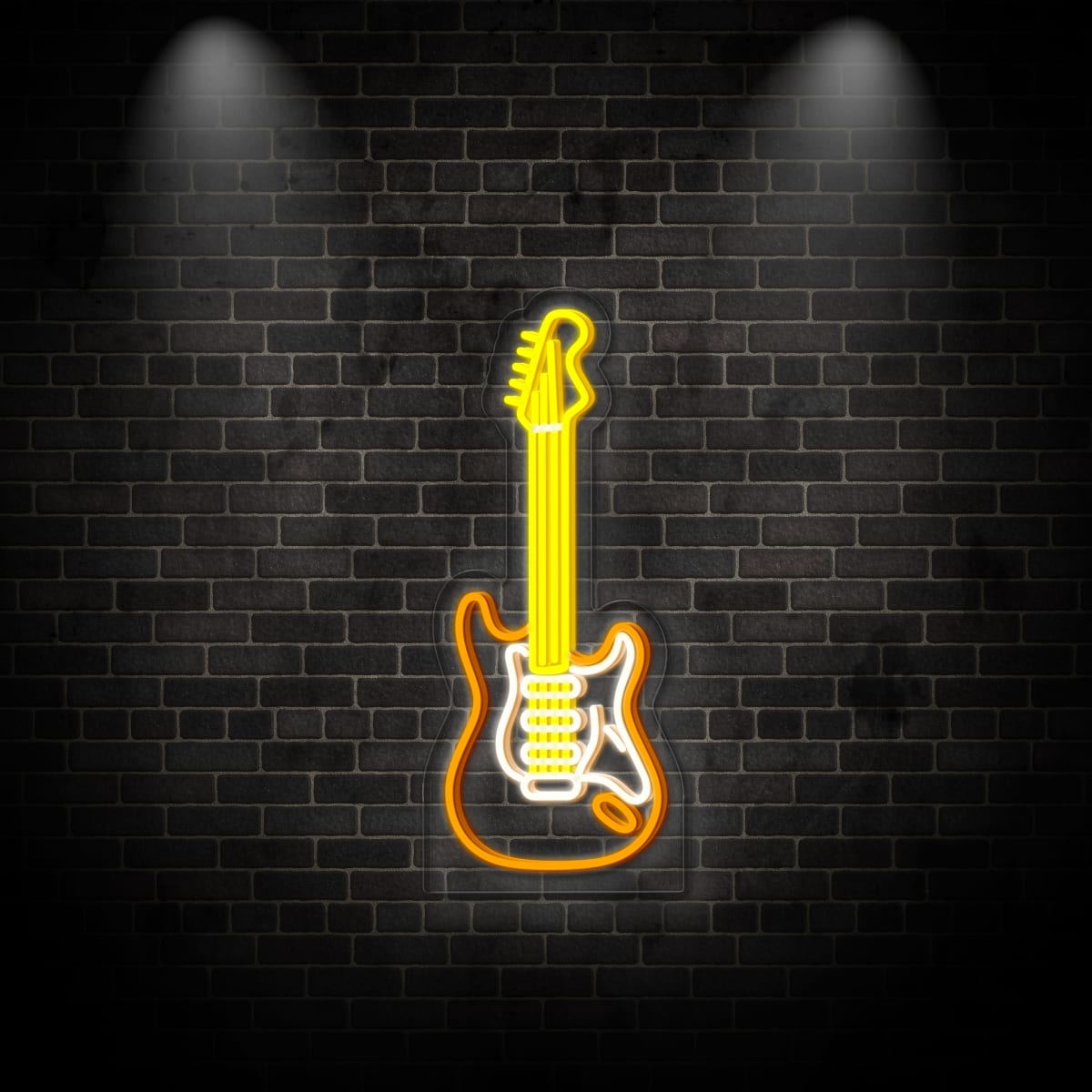 Neon " Electric guitar: 1"