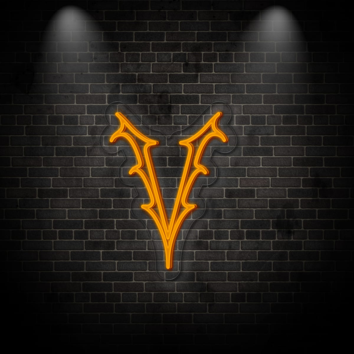 Neon "V"