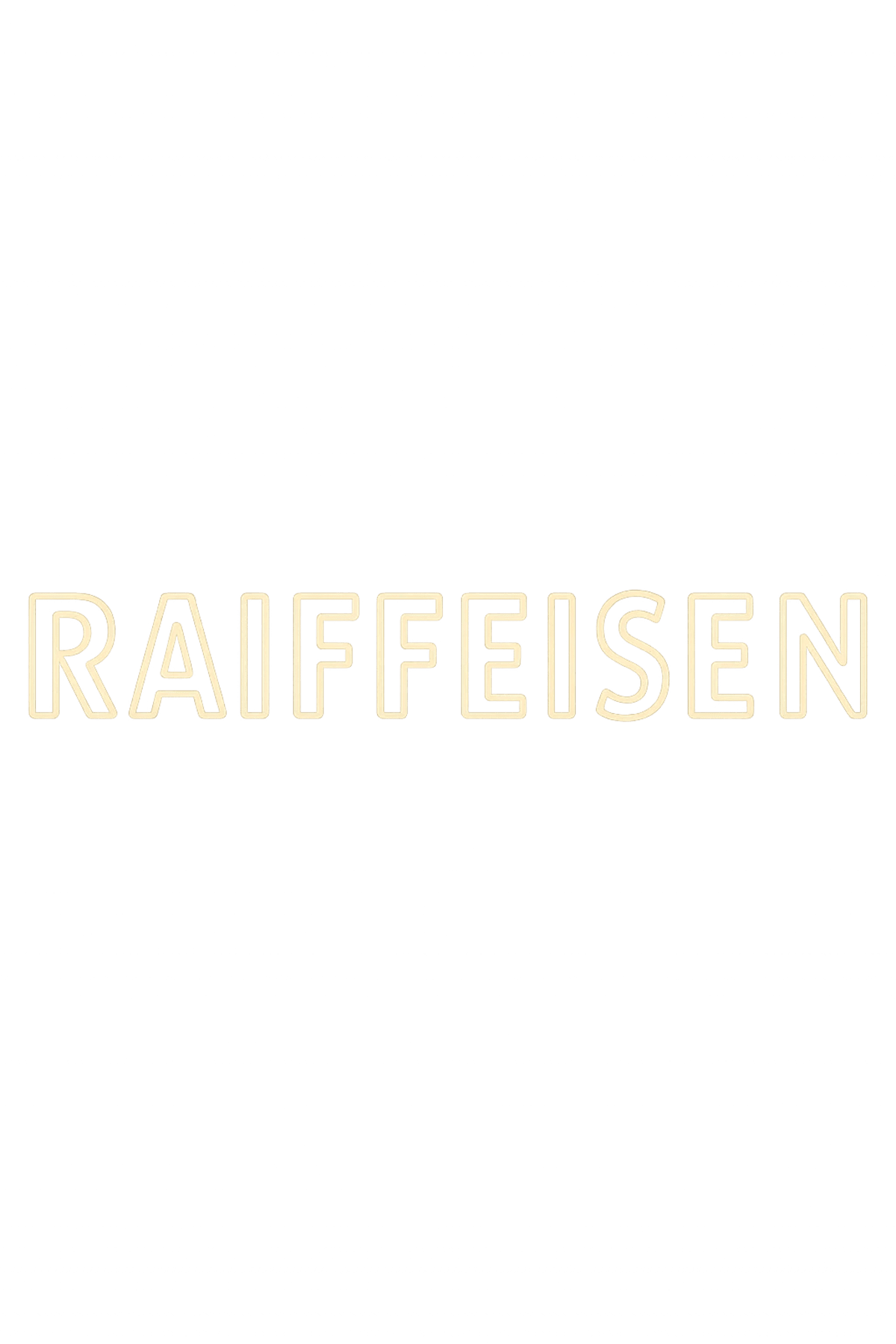 Neon "Raiffeisen"