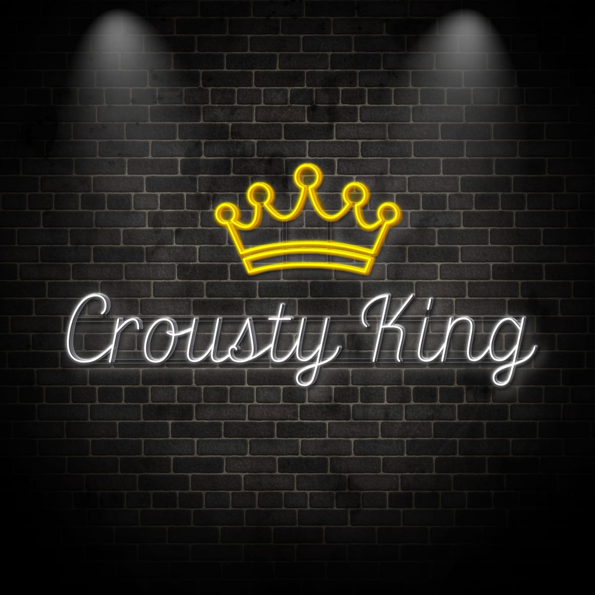 Neon "CROUSTY KING 1"
