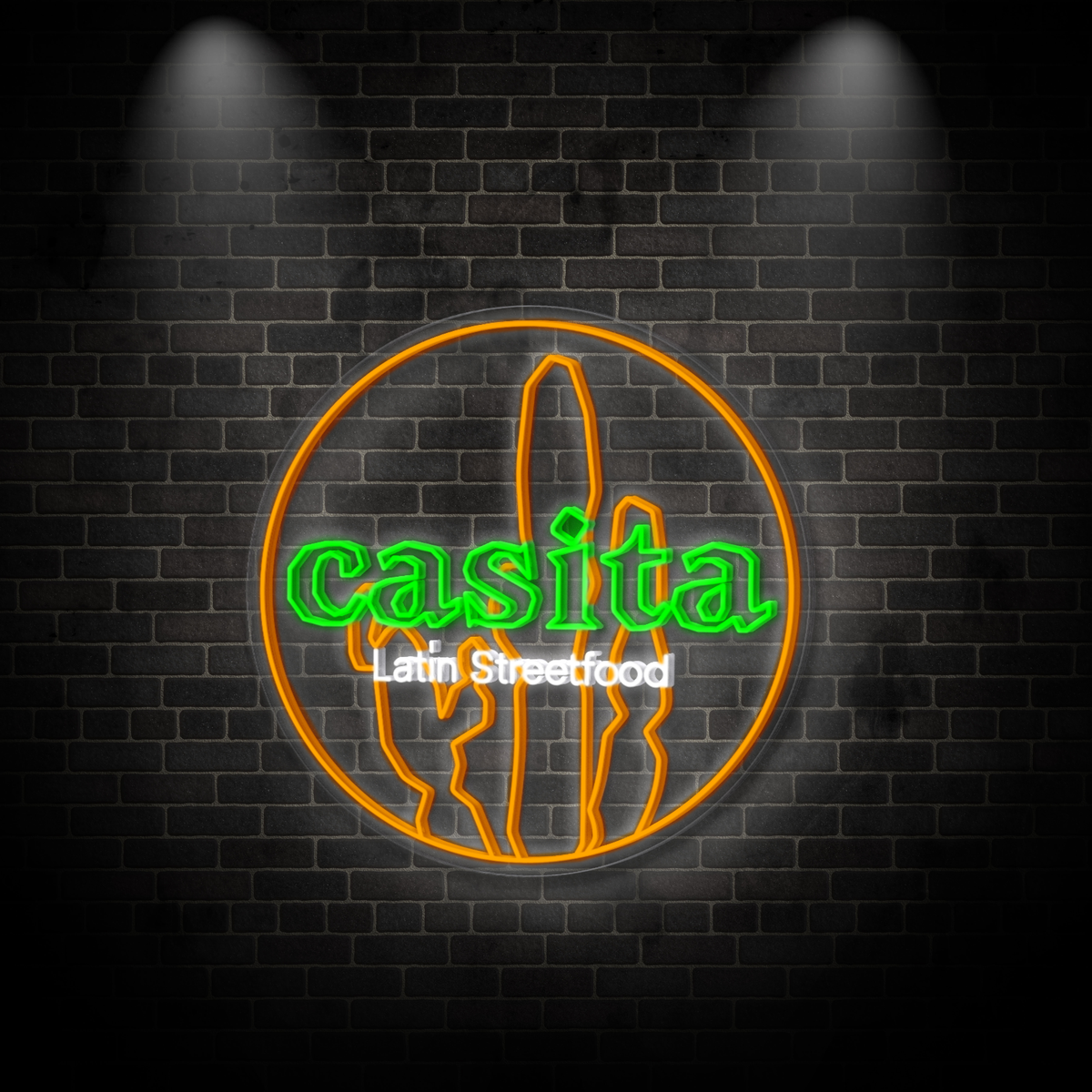 Neon "casita"