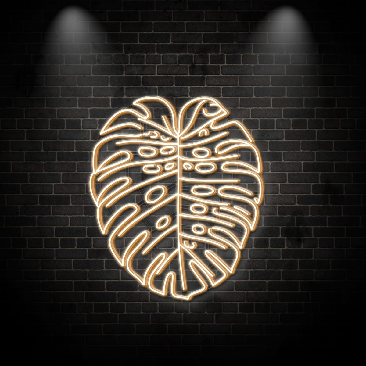 Neon "leaf 1"