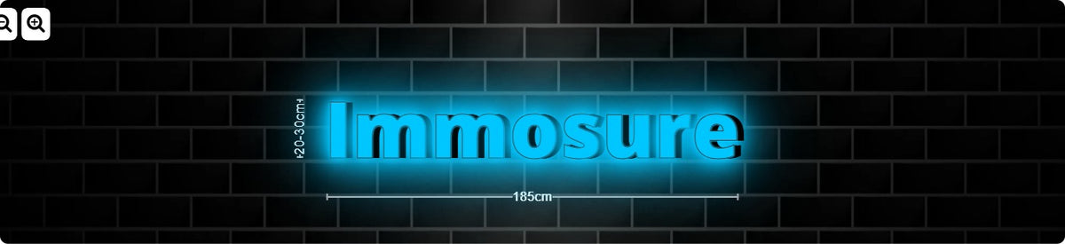 3D LED SIGN Immosure