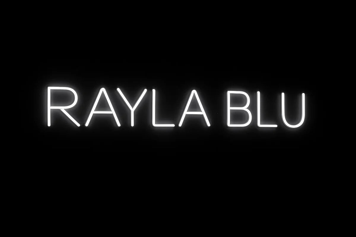 Neon "RAYLA BLU"