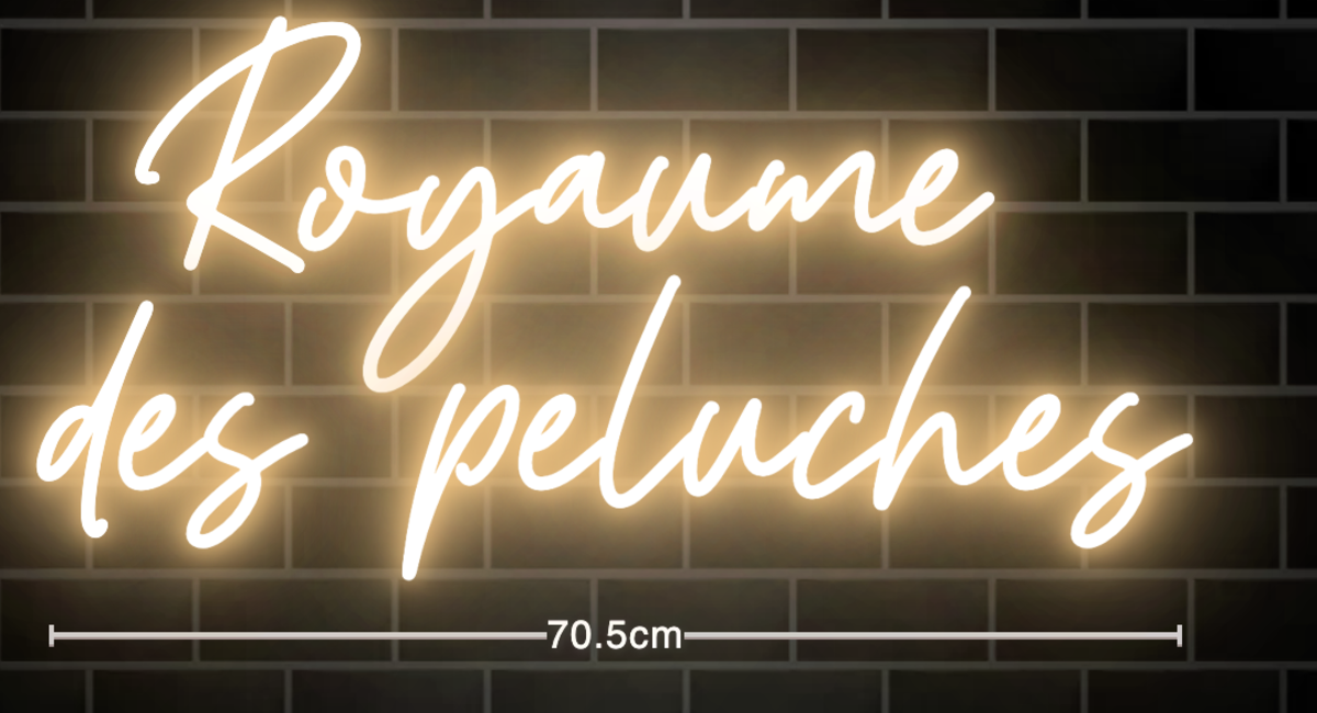 Neon "Royaume des peluches 1"