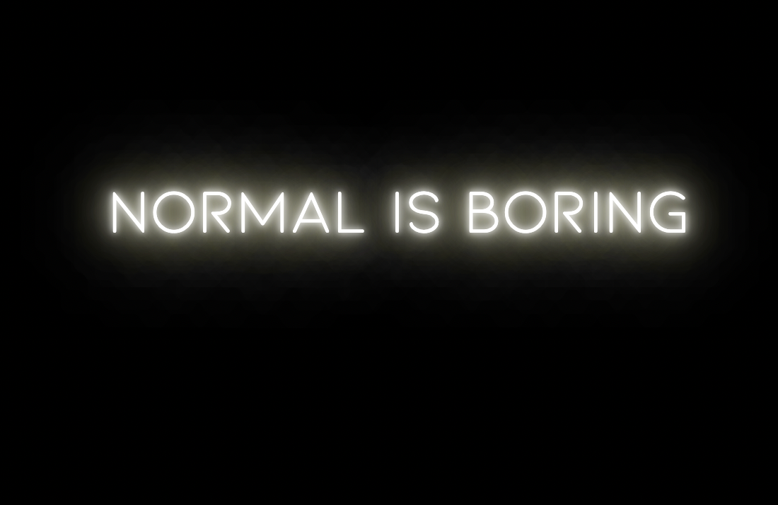 Black Normal is boring