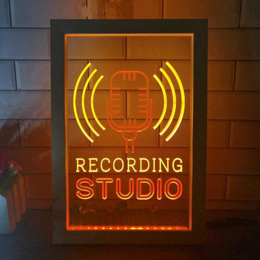 Dark Slate Gray Le néon "Recording Studio"