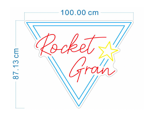 Neon „Rocket Gran“