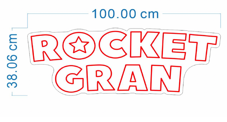 Neon "Rocket Gran 2"