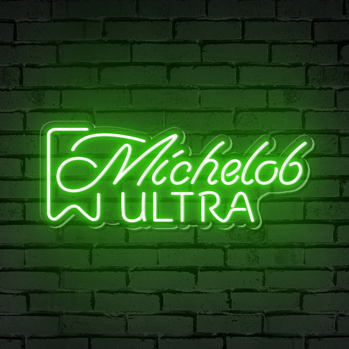 "Michelob Ultra" Logo en Néon