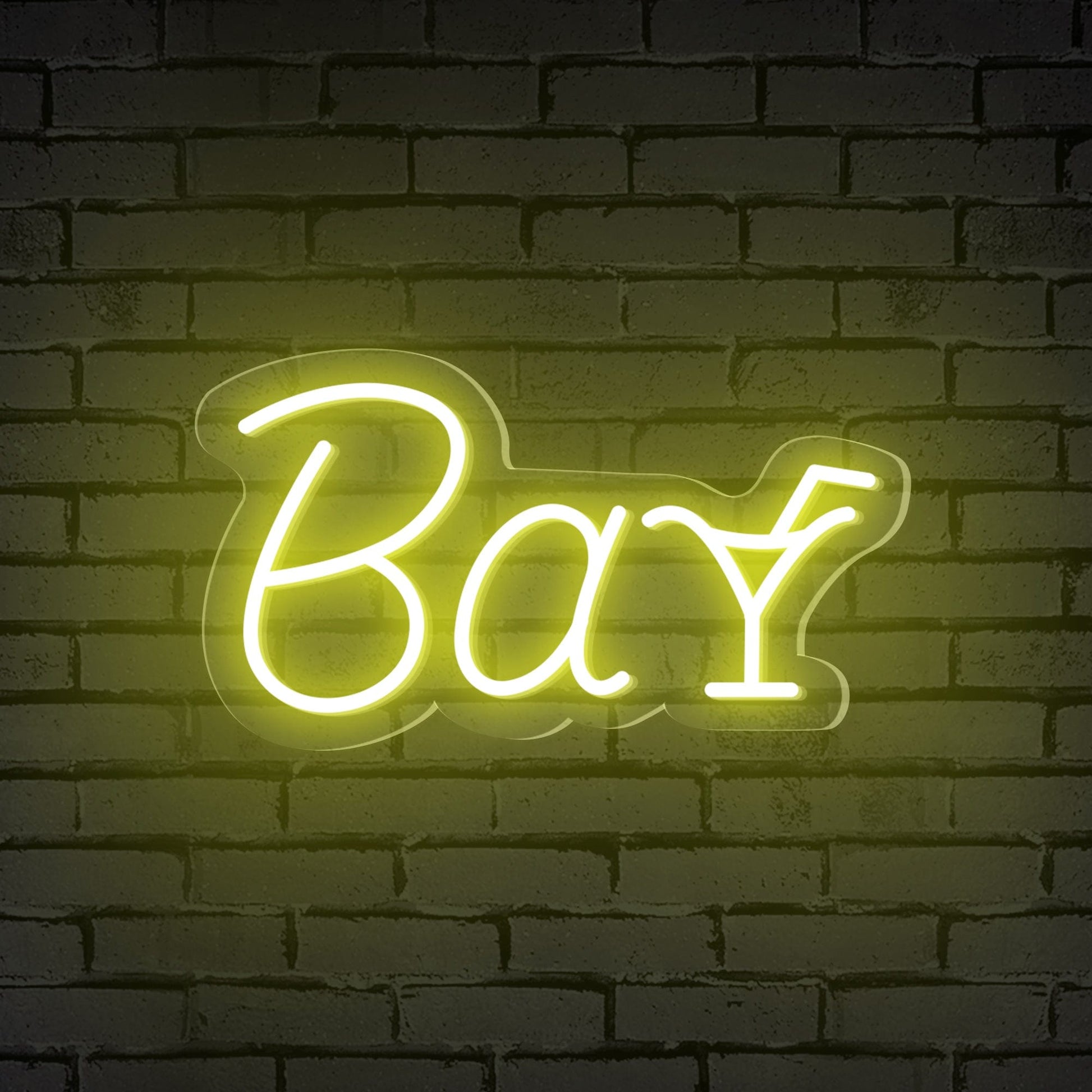 "Bar" led waterproof à Cocktail Enseigne au Néon