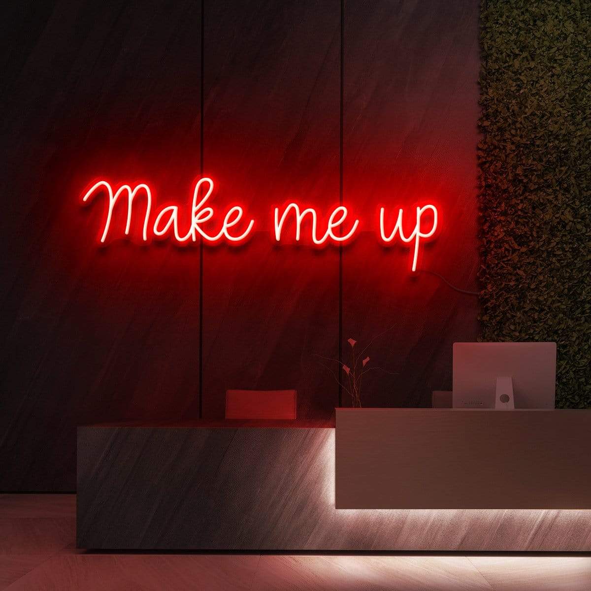 "Make Me Up" Enseigne pour Studios de Beauté & Cosmétique