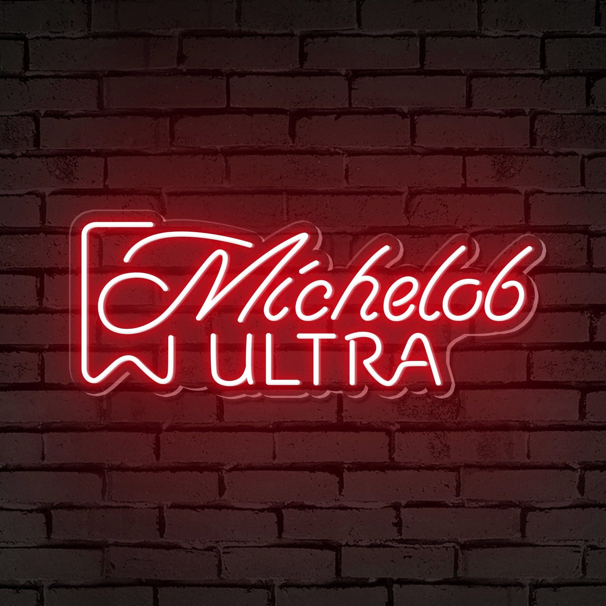 "Michelob Ultra" Logo en Néon