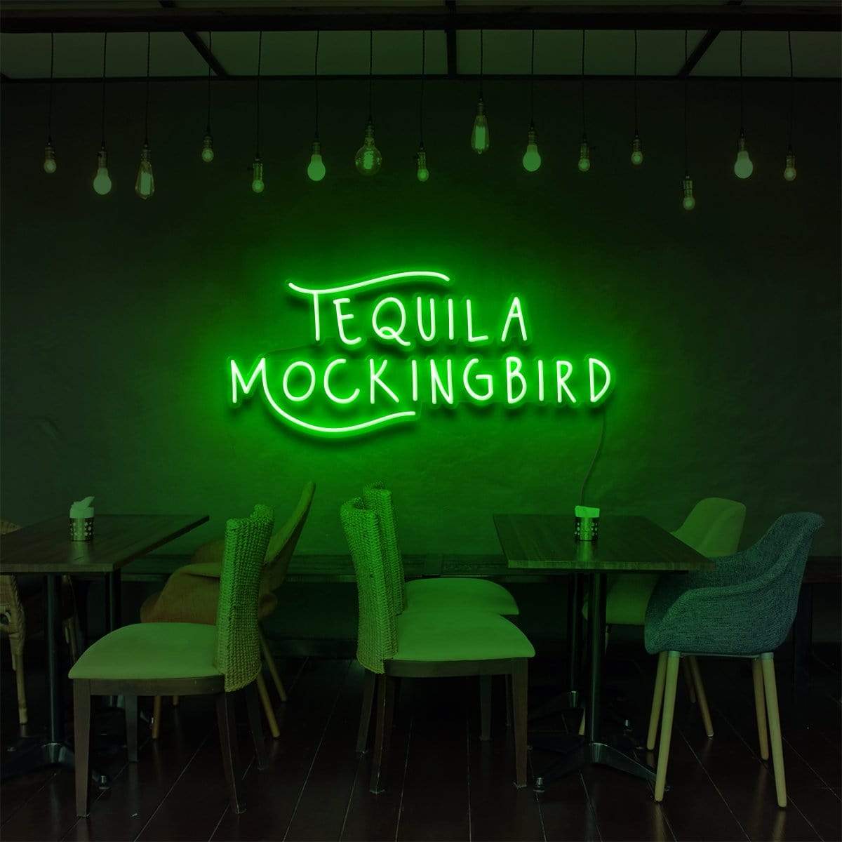 "Tequila Mockingbird" Enseigne Lumineuse pour Bars & Restaurants