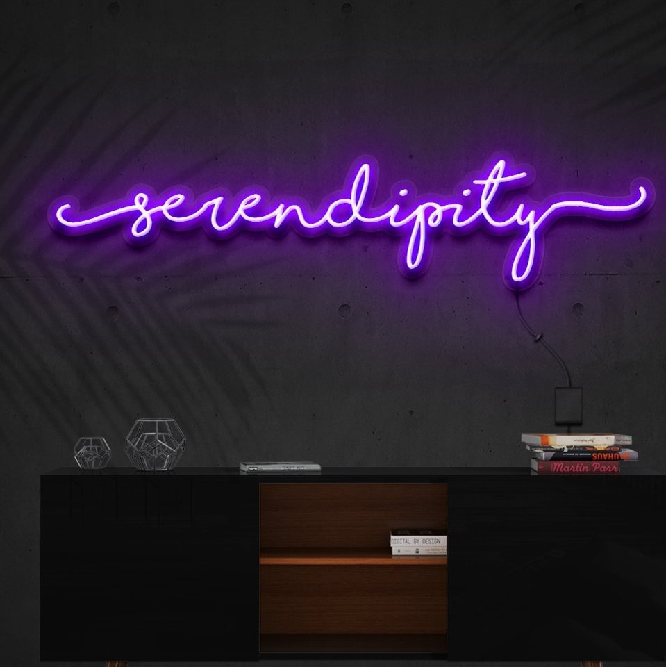 "Serendipity" Enseigne Lumineuse