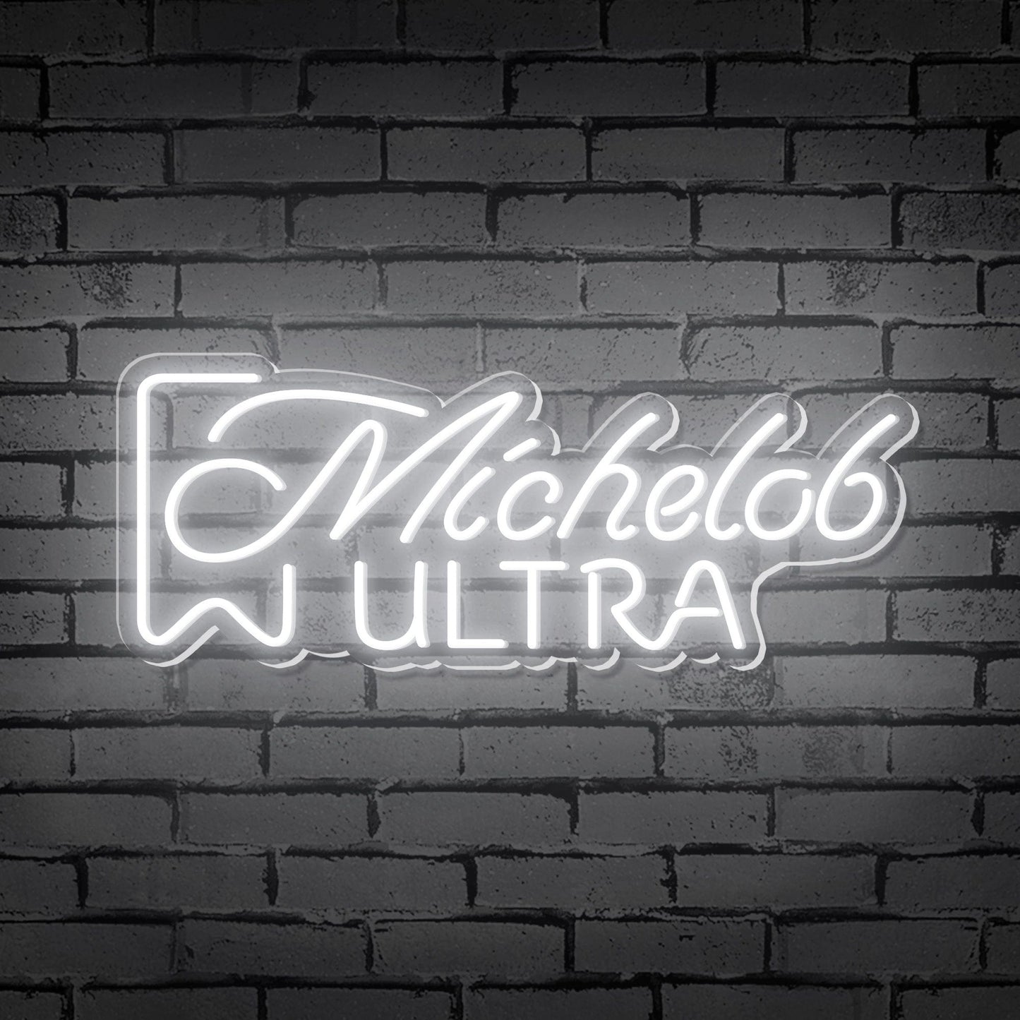 "Michelob Ultra" Logo en Néon