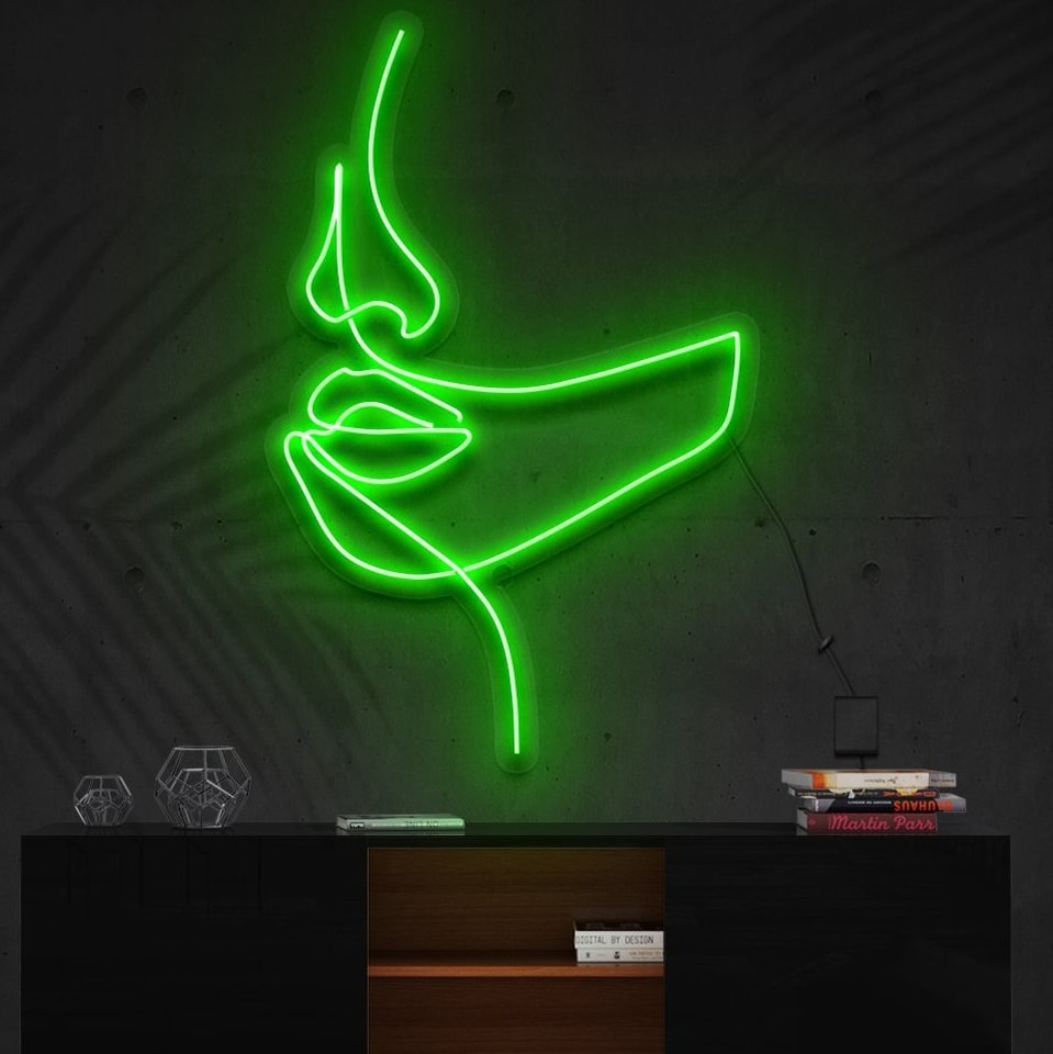 "Voir le Mal" Neon Sign