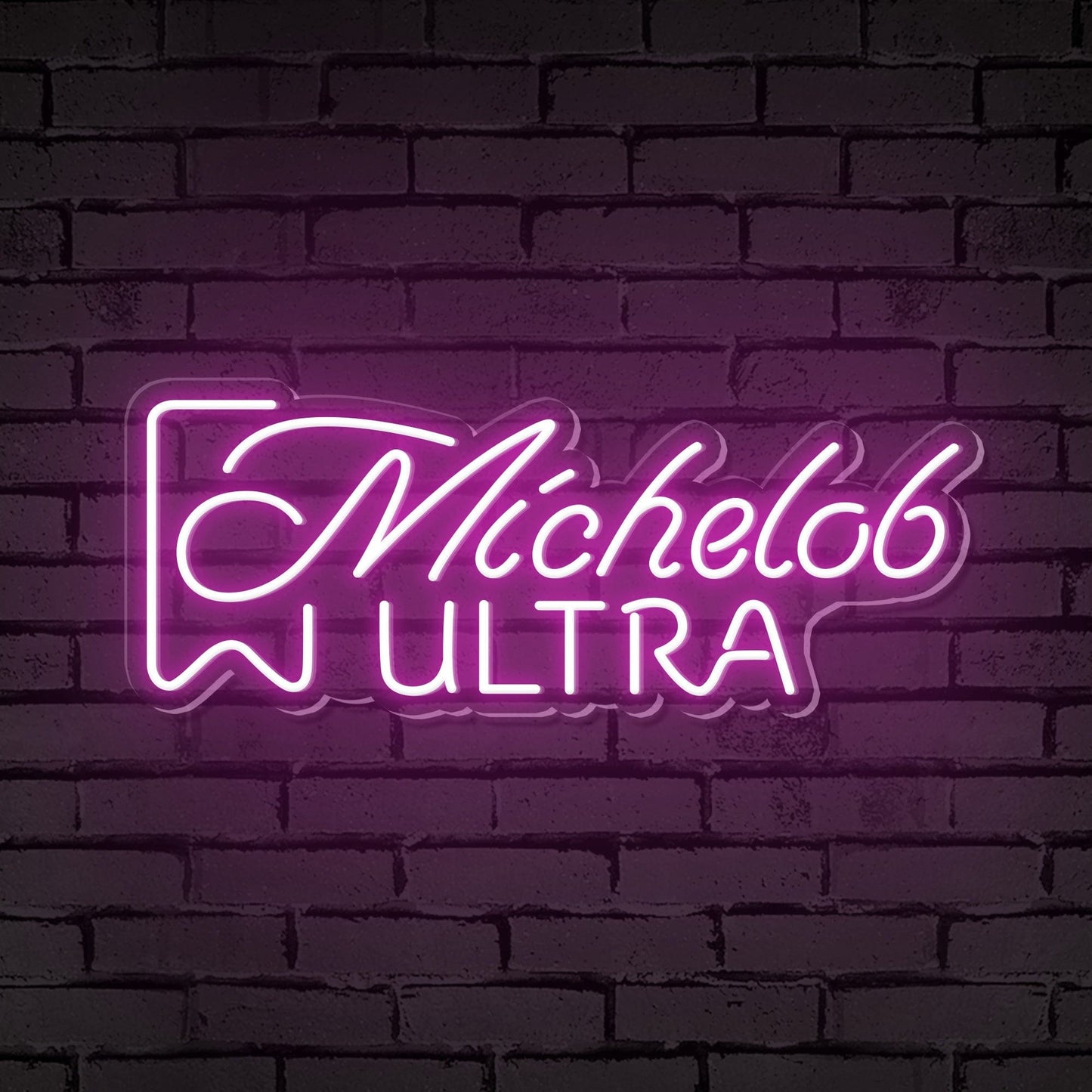 "Michelob Ultra" Logo en Néon