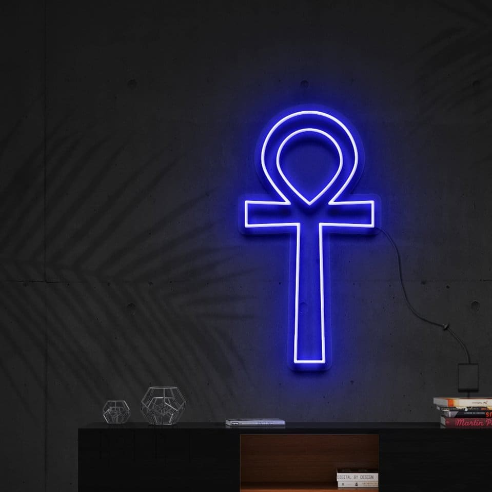 "Enseigne lumineuse "Ankh""