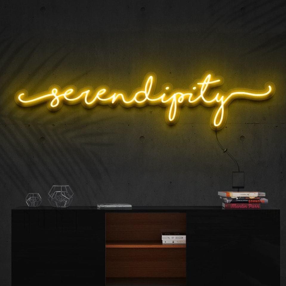 "Serendipity" Enseigne Lumineuse