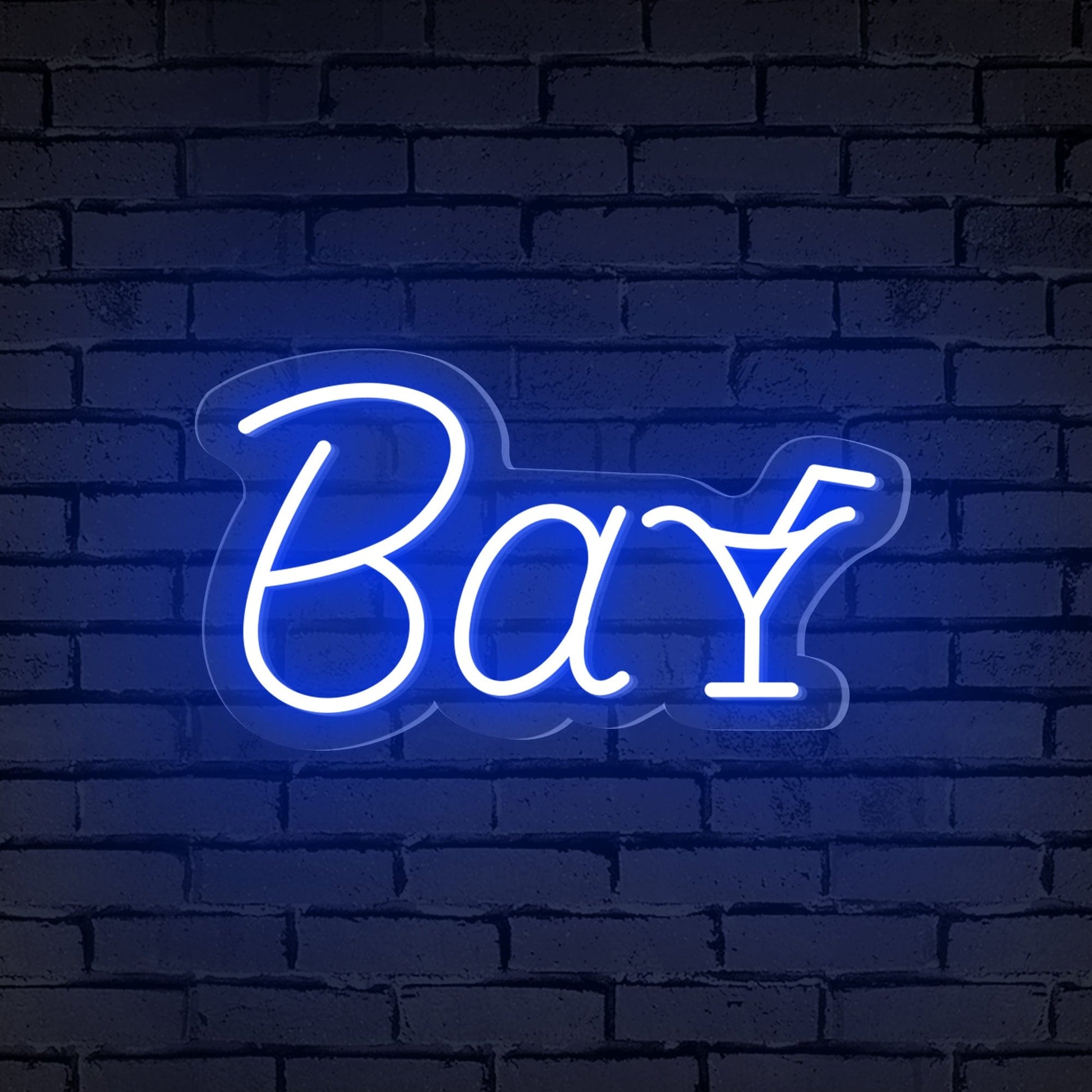 "Bar" led waterproof à Cocktail Enseigne au Néon