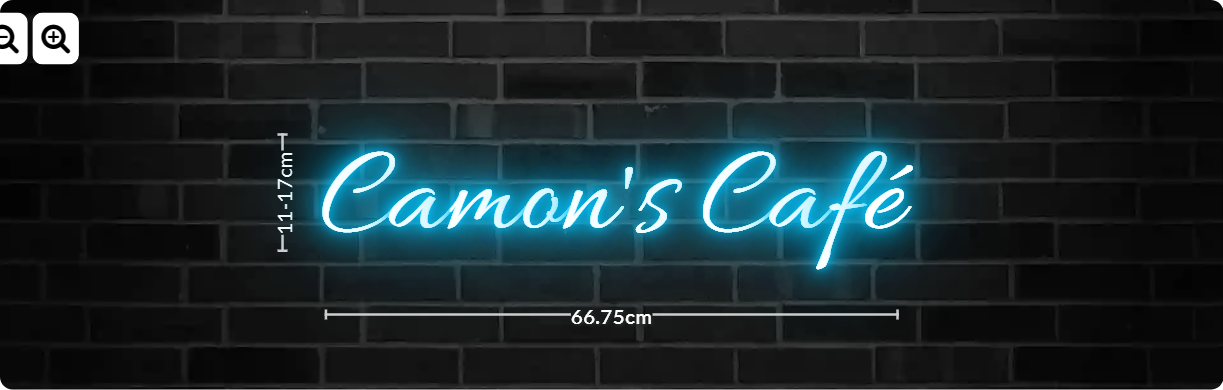 Neon "Camon's Café"