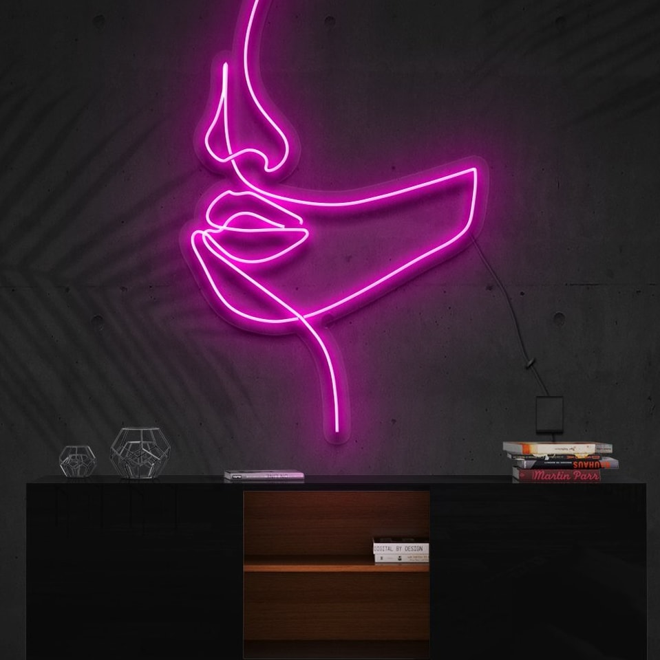 "Voir le Mal" Neon Sign