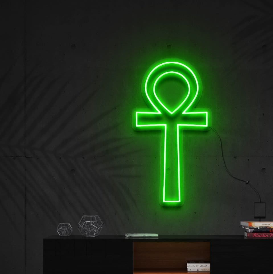 "Enseigne lumineuse "Ankh""