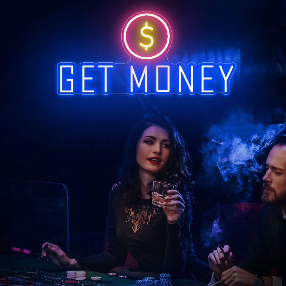 Obtenez Signal Lumineux LED de Barre "Get Money"