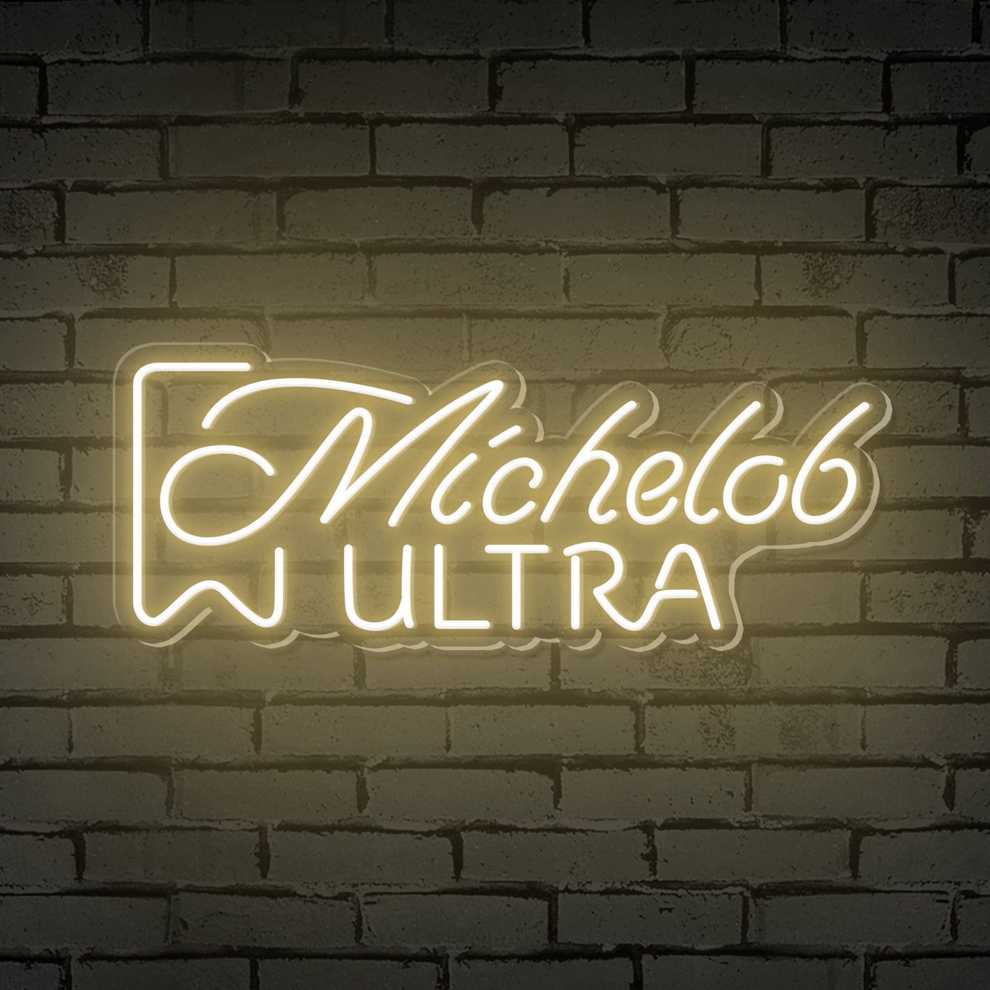 "Michelob Ultra" Logo en Néon