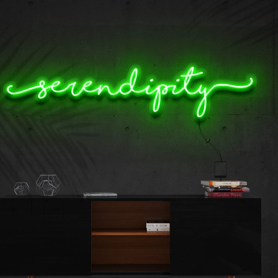 "Serendipity" Enseigne Lumineuse