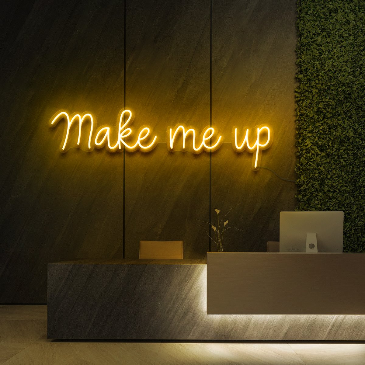 "Make Me Up" Enseigne pour Studios de Beauté & Cosmétique