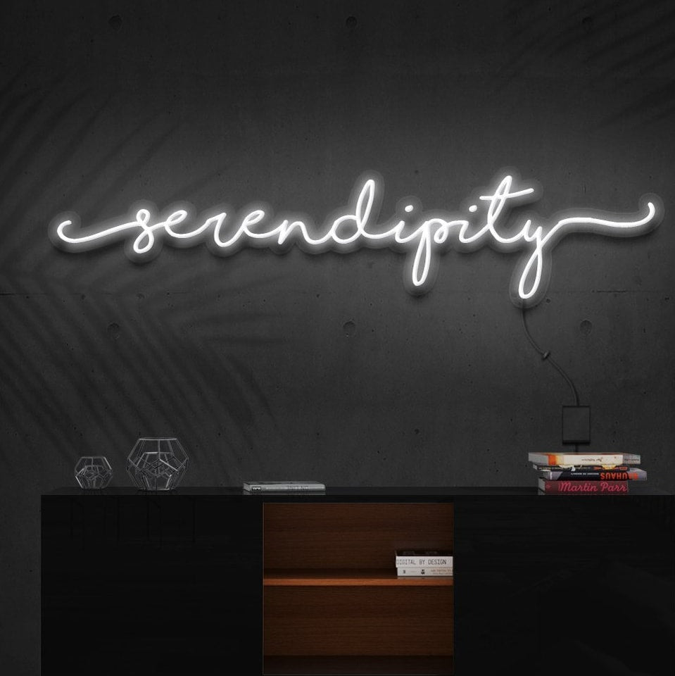 "Serendipity" Enseigne Lumineuse