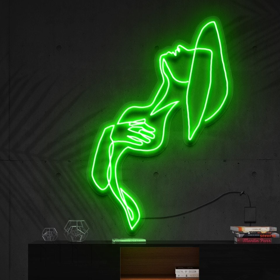 Neon "Woman's Curve"