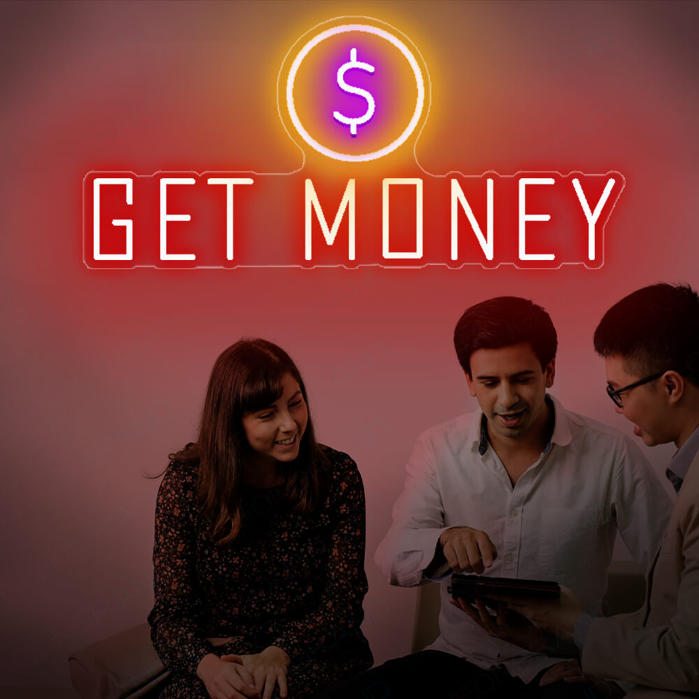 Obtenez Signal Lumineux LED de Barre "Get Money"