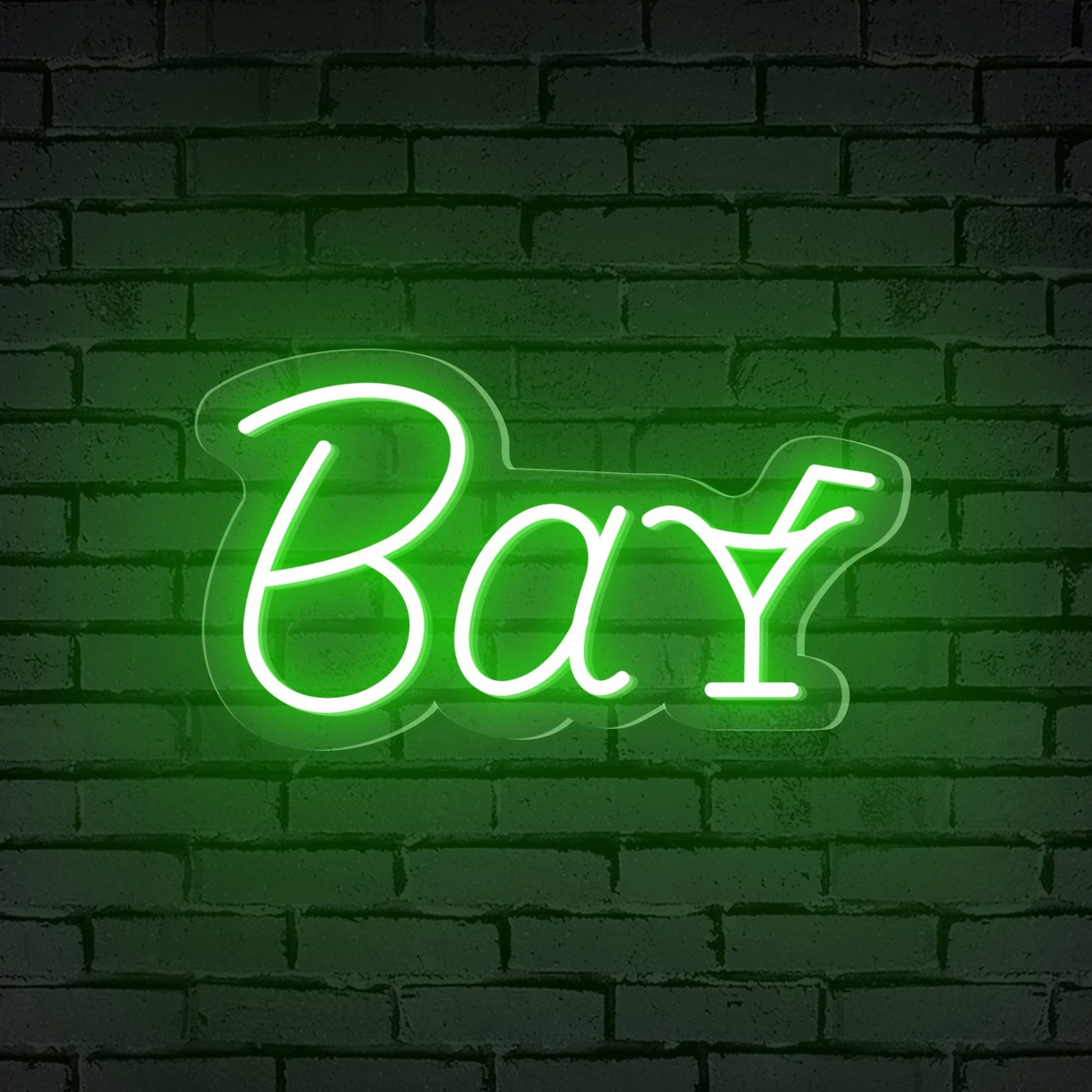 "Bar" led waterproof à Cocktail Enseigne au Néon