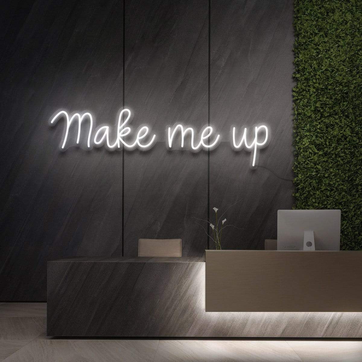 "Make Me Up" Enseigne pour Studios de Beauté & Cosmétique