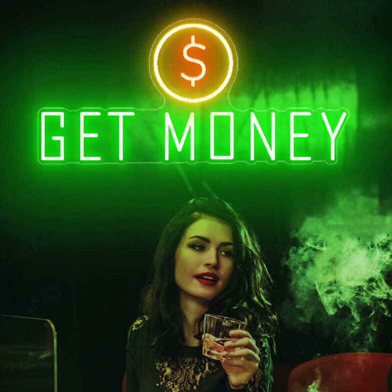 Obtenez Signal Lumineux LED de Barre "Get Money"