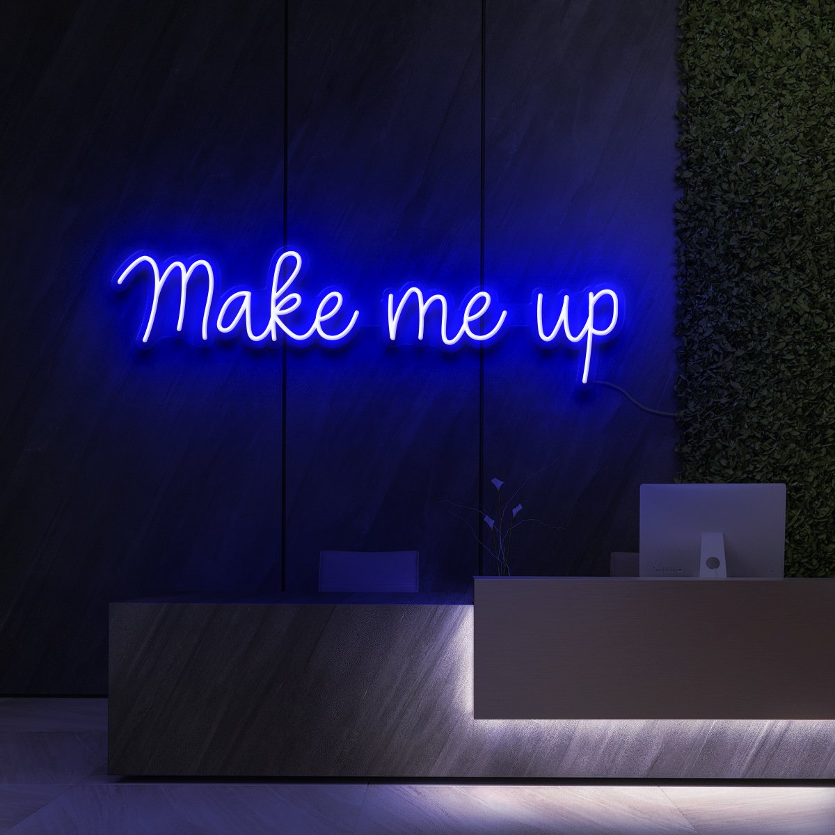 "Make Me Up" Enseigne pour Studios de Beauté & Cosmétique